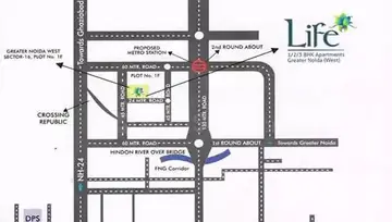 Location of Gayatri Life Apartments - Image 8168