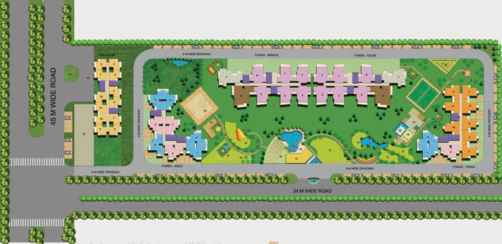 Master Plan of Gayatri Life Apartments in Sector 16, Greater Noida - Image 8169
