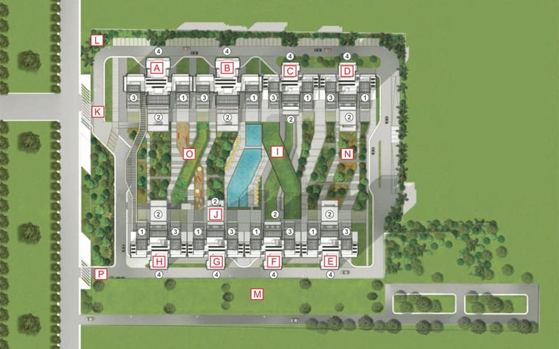 Master Plan of ILD Arete in Sector 33, Gurgaon - Image 16887