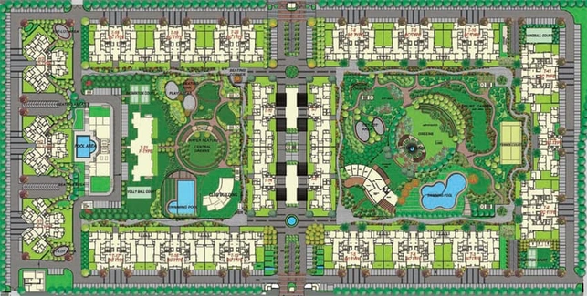 Master Plan of ATS Advantage in Indirapuram, Ghaziabad - Image 9304