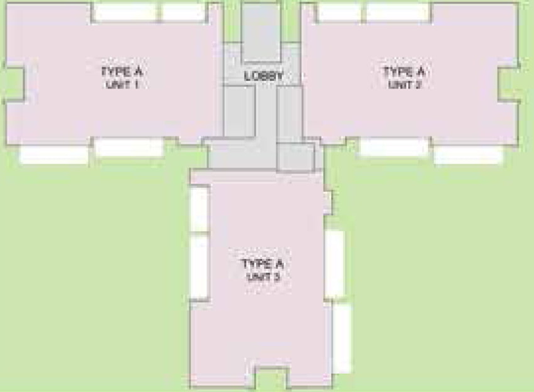 Floor Plan of Adani Oyster Grande in Sector 102, Gurgaon - Image 17288
