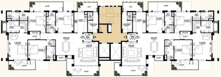 Floor Plan of Conscient Heritage Max in Sector 102, Gurgaon - Image 50783
