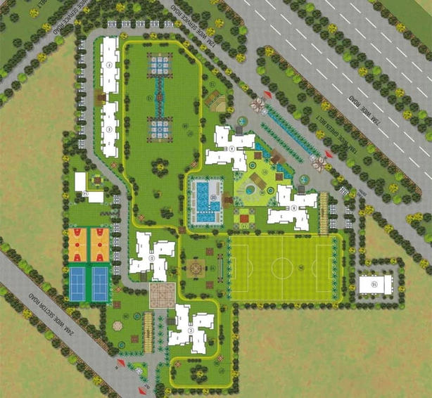 Master Plan of Conscient Heritage Max in Sector 102, Gurgaon - Image 50784