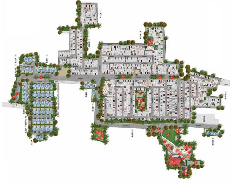 Master Plan of Casagrand Flagship in Pallikaranai, Chennai - Image 48652
