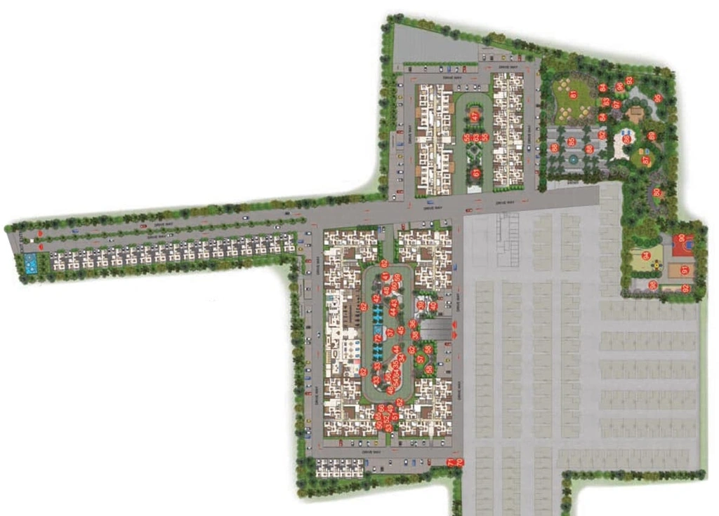 Master Plan of Casagrand Primrose in Perungalathur, Chennai - Image 9004