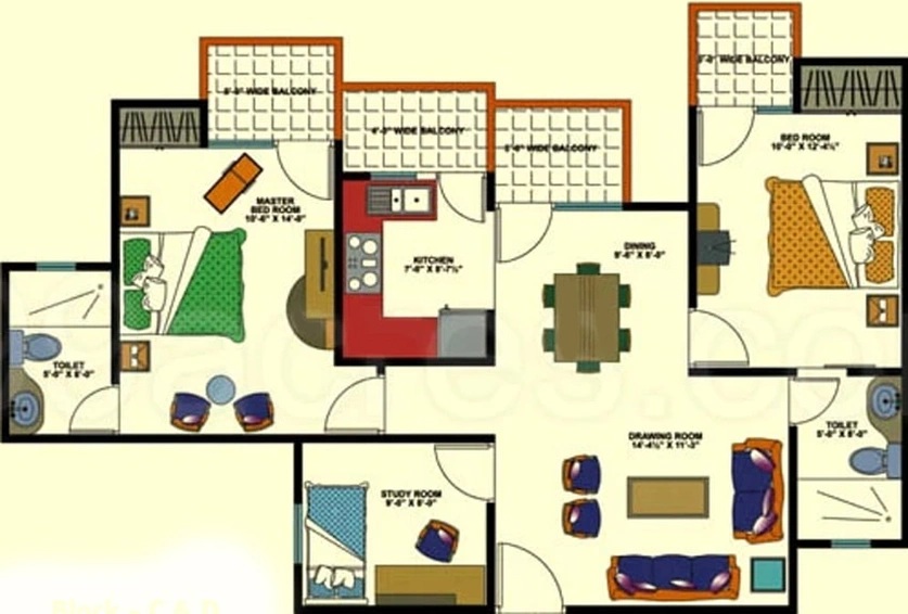2 BHK Flat in Amrapali Empire in Dundahera, Ghaziabad - Image 416599