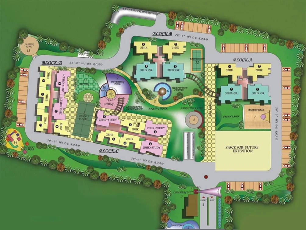 Master Plan of Amrapali Empire in Dundahera, Ghaziabad - Image 9351