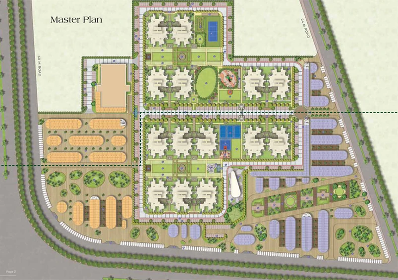Master Plan of Ganga Tathastu in Sector 5, Gurgaon - Image 17300