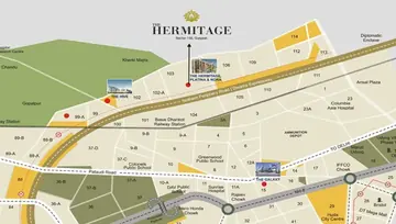 Location of Satya The Hermitage - Image 23329