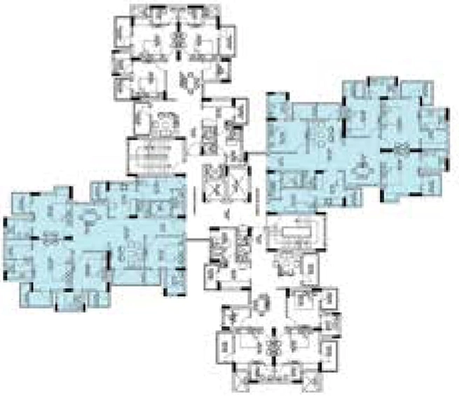 Floor Plan of Imperia Esfera in Sector 37C, Gurgaon - Image 96399