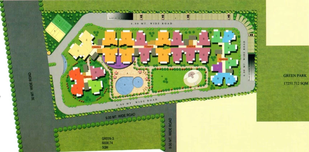 Master Plan of Color Homes in NH 24, Ghaziabad - Image 50911
