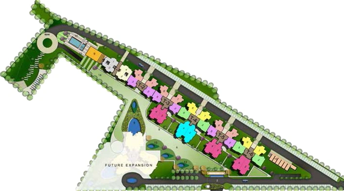 Master Plan of Rudra Pavo Real in Indirapuram, Ghaziabad - Image 50942