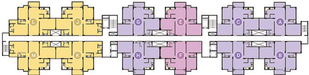 Floor Plan of Saakaar Aquacity in Danapur, Patna - Image 51726