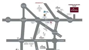 Location of Casadel Gardens Of Delight - Image 46886