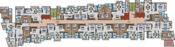 Floor Plan of Sai Creative Enclave in Danapur, Patna - Image 6177