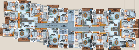Floor Plan of Sunrise Ashoka Complex in Danapur, Patna - Image 6196