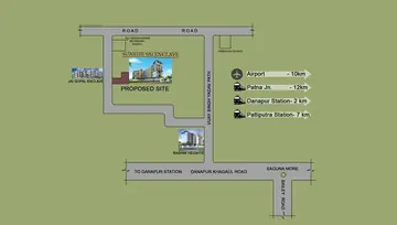 Location of Sunrise Sai Enclave - Image 51755