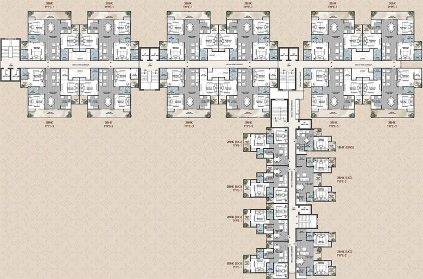Floor Plan of Bhawani Heights in Danapur, Patna - Image 99058