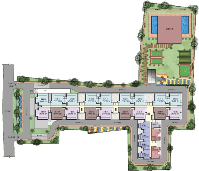 Master Plan of Bhawani Heights in Danapur, Patna - Image 99059