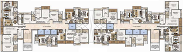 Floor Plan of Royal Pristo in Malad East, Mumbai - Image 103778