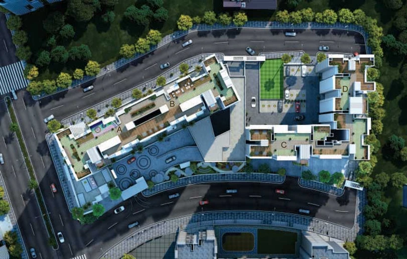 Master Plan of Royal Pristo in Malad East, Mumbai - Image 103779