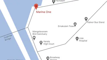 Location of Sobha Marina One - Image 6913