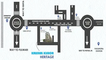 Location of SK Kaushal Kishor Heritage - Image 6245