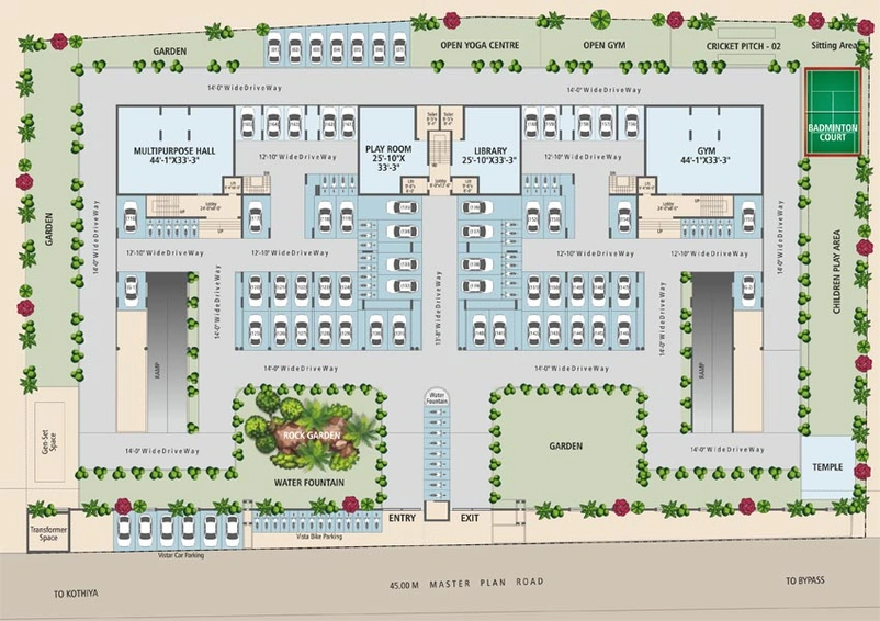 Master Plan of SSB Platinum in Deedarganj, Patna - Image 47371
