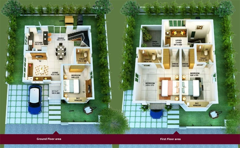 3 BHK House/Villa in Casadel Dancing Woods in Aluva, Kochi - Image 492528