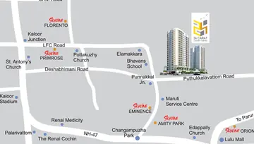 Location of Skyline 24 Carat - Image 47023