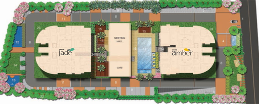 Master Plan of Skyline 24 Carat in Elamakkara, Kochi - Image 47025