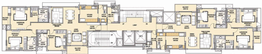 Floor Plan of Skyline Aristocrat in Shenoys, Kochi - Image 47035