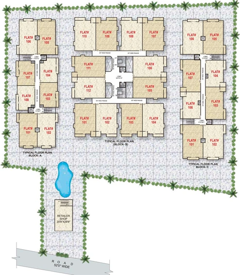 Master Plan of RD Mansion in Danapur, Patna - Image 93088