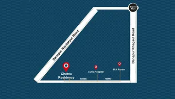 Location of RD Chetna Residency - Image 6280