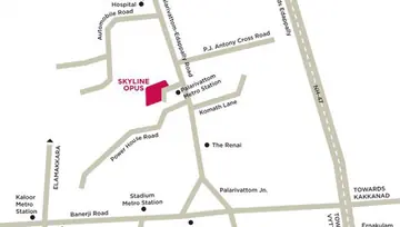 Location of Skyline Opus - Image 47178