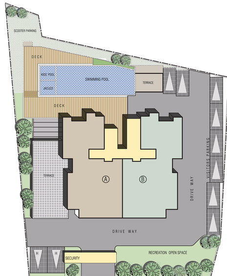 Master Plan of Skyline Opus in Palarivattom, Kochi - Image 47179