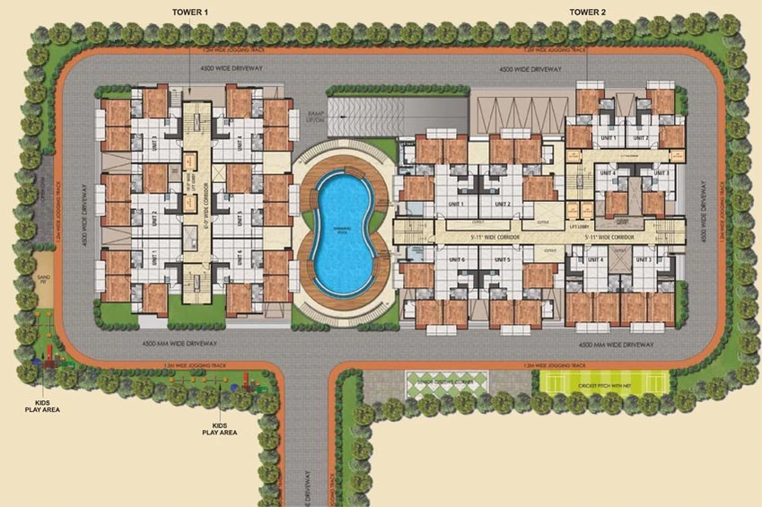 Master Plan of JG Silver Oak in Danapur, Patna - Image 84538