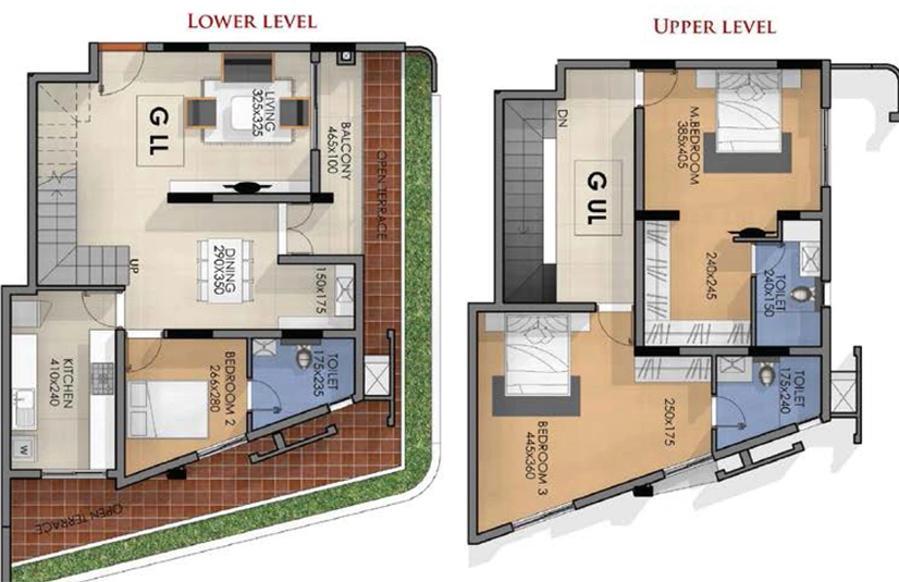3 BHK Duplex in Asset Limelight in Edappally, Kochi - Image 492942