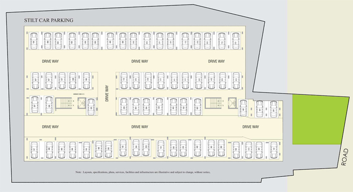 Master Plan of MVV Green Garden in Yendada, Visakhapatnam - Image 44918