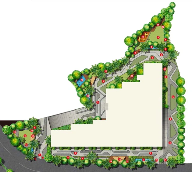 Master Plan of MVV The Peak in Siripuram, Visakhapatnam - Image 57961
