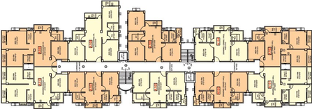 Floor Plan of Aastik Sai Amrita Enclave in Danapur, Patna - Image 6359