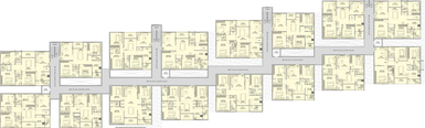 Floor Plan of MVV Silver Homes in Yendada, Visakhapatnam - Image 57907