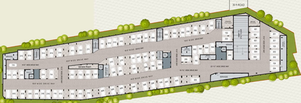 Master Plan of MVV Silver Homes in Yendada, Visakhapatnam - Image 57908