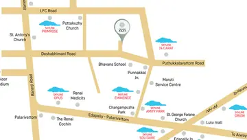 Location of Skyline Zen - Image 47255