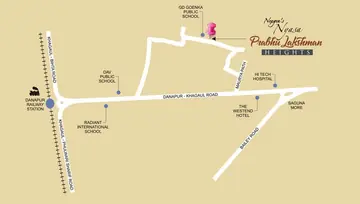 Location of Nyasa Prabhu Lakshman Heights - Image 6380