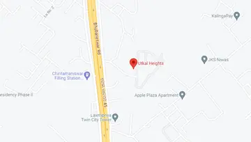 Location of Utkal Heights - Image 6636