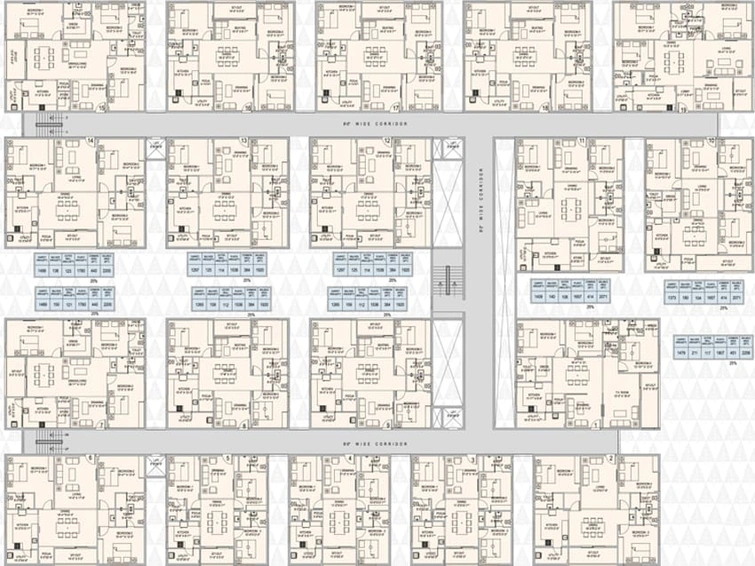 Floor Plan of MVV Sunrise in Madhurawada, Visakhapatnam - Image 6923