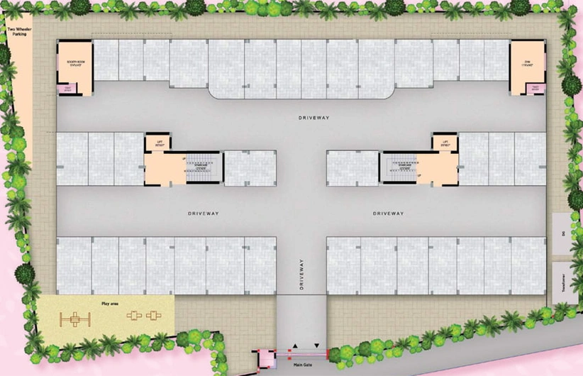 Master Plan of Surekha Orchid in Patia, Bhubaneswar - Image 6673
