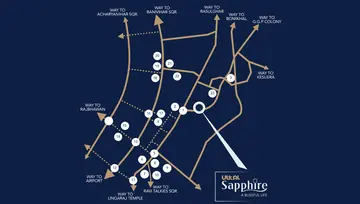 Location of Utkal Sapphire - Image 6774