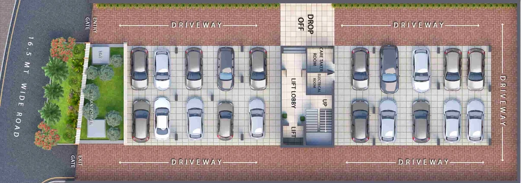 Master Plan of Utkal Sapphire in Laxmisagar, Bhubaneswar - Image 6776